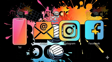 App-Symbole auf buntem Hintergrund mit Farben und Sportmotiven.